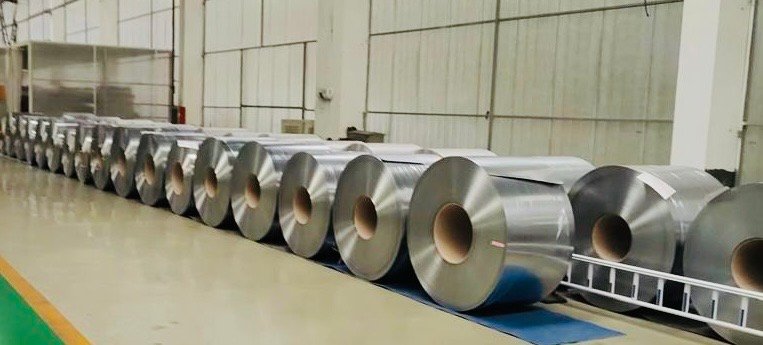 Electrolytic tinplate steel coil
